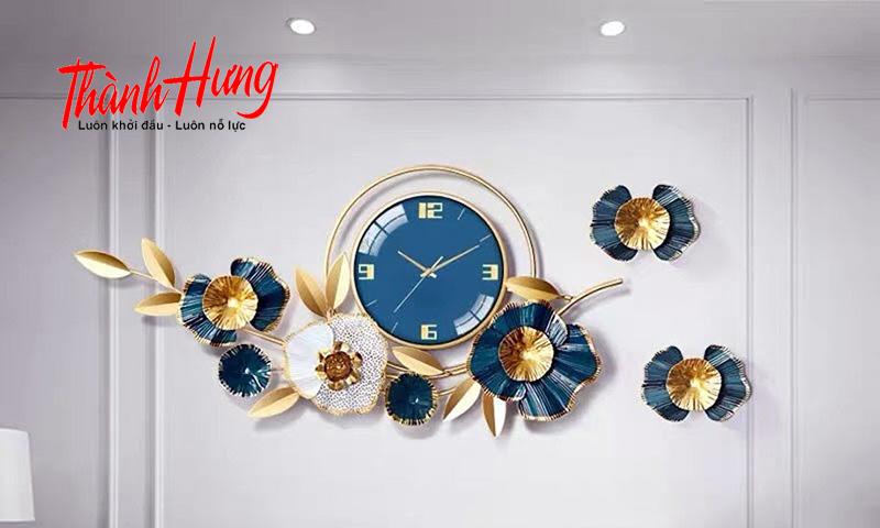 Đồng hồ decor đẹp mang tới sụ tinh tế