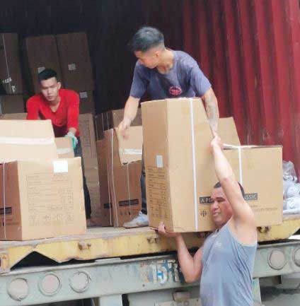 Những loại hàng hóa nhận bốc xếp tại TPHCM Những loại hàng hóa nhận bốc xếp tại TPHCM