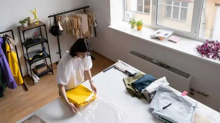 Lấy toàn bộ quần áo và vật dụng ra khỏi tủ Lấy toàn bộ quần áo và vật dụng ra khỏi tủ