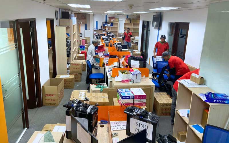 Các gói chuyển văn phòng tại Mê Linh